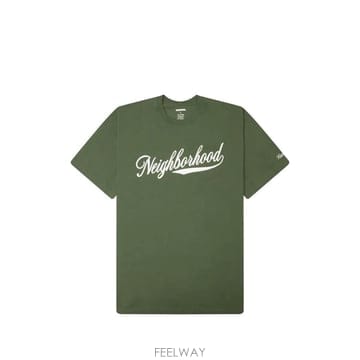 26 FW 네이버후드 로고 프린트 티셔츠 252PCNHST02OLD TP456745735