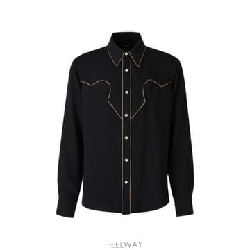 26 FW 아미리 파이프 웨스턴 셔츠 AM426SH014 TP458148457