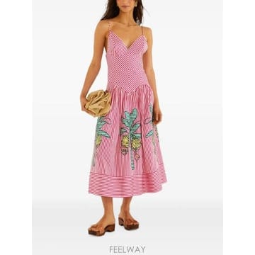 | Other Brand | 26 FW FARM Rio ���ڼ� �ڼ� ��Ʈ������ �̵� �巹�� 355811 TP45599320426 FW FARM Rio ���ڼ� �ڼ� ��Ʈ������ �̵� �巹�� 3558