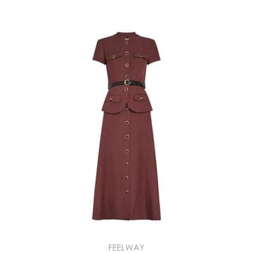 Self Portrait 26 FW ������Ʈ����Ʈ ��Ʈ ���÷� ���̽�Ʈ �̵� �巹�� PF26010MDBR TP45599302926 FW ������Ʈ����Ʈ ��Ʈ ���÷� ���̽�Ʈ �̵� �巹�� 