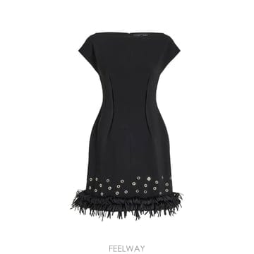 Proenza Schouler 26 FW ���ο��ڽ��� �׶������� ��Ʈ ���� ũ������ �巹�� R2643019BY116 TP45827718726 FW ���ο��ڽ��� �׶������� ��Ʈ ���� ũ������ �巹