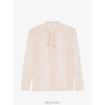 26 FW Forte Forte 시퀸 장식 레이스 자수 블라우스 15096MYSHIRT TP456795515