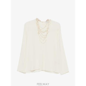 26 FW Forte Forte 장식 블라우스 15377MYSHIRT TP459213978