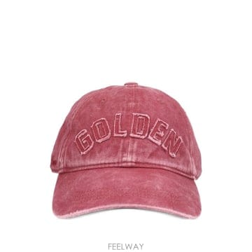26 FW Golden Goose 저니 로고 패치 코튼 베이스볼 캡 모자 GUP02837P002564 TP4