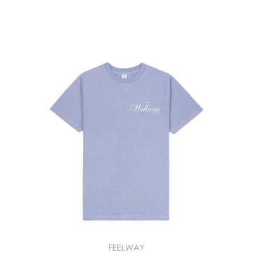 26 FW 스포티앤리치 로고 프린트 코튼 티셔츠 TO11976083BL43 TP458314980