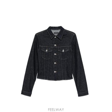 26 FW Haikure 버튼 프런트 데님 재킷 HEW09134DS107 TP458143847