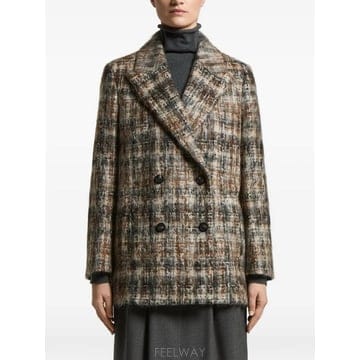 | Other Brand | 26 FW Peserico üũ ���� ���� �극��Ƽ�� ��Ʈ A2109900438 TP45814287226 FW Peserico üũ ���� ���� �극��Ƽ�� ��Ʈ A2109900