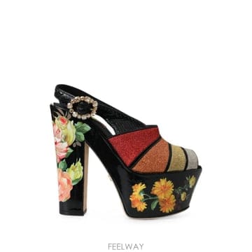 Dolce&Gabbana 26 FW ��ü�ذ��ٳ� �÷η� ����Ʈ ũ������ ��� ���� LA109823 TP45943258826 FW ��ü�ذ��ٳ� �÷η� ����Ʈ ũ������ ��� ���� LA