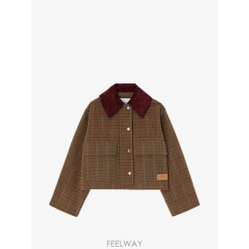 GANNI 26 FW ���� üũ Ʈ�� ��Ŷ A1130027 TP45852269126 FW ���� üũ Ʈ�� ��Ŷ A1130027 TP458522691