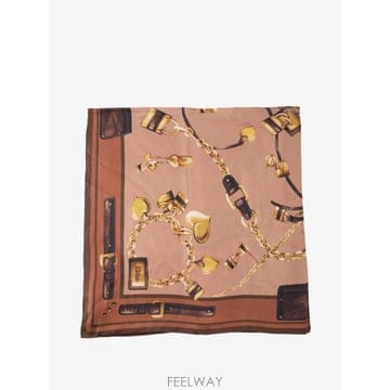 26 FW 끌로에 끌로에 패딩턴 스퀘어 실크 트윌 스카프 CH26ATC02TWI TP459276235