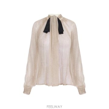 Elisabetta Franchi 26 FW Elisabetta Franchi ����ũ�� ��ī ��Ʈ ����Ʈ ũ���� ����콺 CA20967E2 T26 FW Elisabetta Franchi ����ũ�� ��ī ��Ʈ ����Ʈ ũ