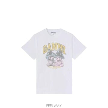 GANNI 26 FW ���� �ӽ��� �׵� Ƽ���� A1060311 TP45823819226 FW ���� �ӽ��� �׵� Ƽ���� A1060311 TP458238192