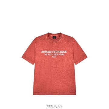 Armani 26 FW Armani Exchange ����Ʈ ���� �ΰ� ����Ʈ ��ư Ƽ���� XM003404AF1628 TP26 FW Armani Exchange ����Ʈ ���� �ΰ� ����Ʈ ��ư Ƽ