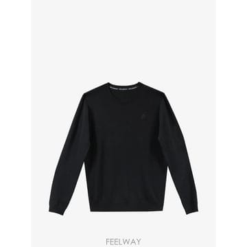 26 FW 칼라거펠트 카메오 자수 스웨터 655000554399 TP459395694