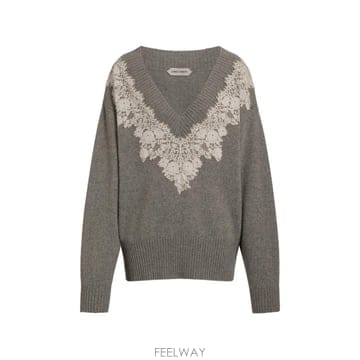 Alberta Ferretti 26 FW �˺���Ÿ�䷹Ƽ ���̽� Ʈ���� V�� ������ A09106601 TP45649484726 FW �˺���Ÿ�䷹Ƽ ���̽� Ʈ���� V�� ������ A0910660
