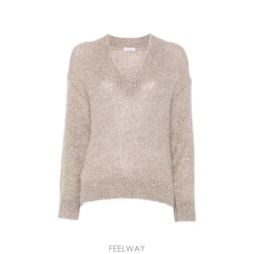 Brunello Cucinelli 26 FW ���ڷ� ��ġ�ڸ� ���� ��� V�� ������ MMS579702C9900 TP45749133626 FW ���ڷ� ��ġ�ڸ� ���� ��� V�� ������ MMS579702