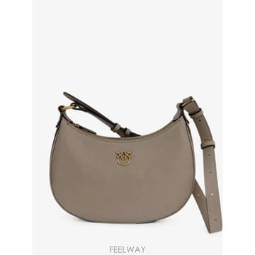 26 FW PINKO 러브 하프 문 심플리 스몰 숄더 백 102790A0F1 TP459414551