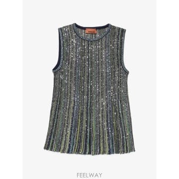 Missoni 26 FW �̽�� �μҸ� ��Ʈ������ ��ũ ž DS26WK0JBK01J8 TP45654178726 FW �̽�� �μҸ� ��Ʈ������ ��ũ ž DS26WK0JBK01J8 
