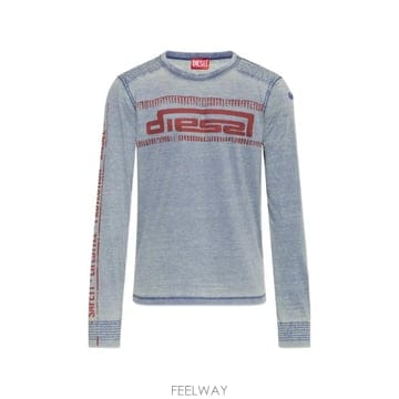 Diesel 26 FW ���� �ΰ� ����Ʈ ��Ҹ� Ƽ���� A226910EFBK TP45630963626 FW ���� �ΰ� ����Ʈ ��Ҹ� Ƽ���� A226910EFBK TP456