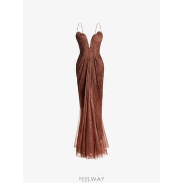 | Other Brand | 26 FW Maria Lucia Hohan ���Ǹ��� V�� �̺�� �巹�� PF006396 TP45630124026 FW Maria Lucia Hohan ���Ǹ��� V�� �̺�� �巹�� PF0