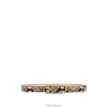 26 FW 빅토리아베컴 도리안 스네이크 프린트 레더 벨트 1426ABL007877A TP459019064