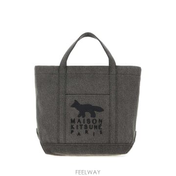 Maison Kitsune [X45]���� Ű���� MRUBT13WD4032 0594 ���� ��Ʈ�� ���۹� ũ�ν��� Grey canvas s[X45]���� Ű���� MRUBT13WD4032 0594 ���� ��Ʈ�� ���۹�