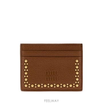 Miu Miu [X45]�̿�̿� 5MC0762ZSQ F0134 ���� ���� ������ ������ ī������ Brown leather[X45]�̿�̿� 5MC0762ZSQ F0134 ���� ���� ������ ������