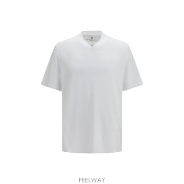 Brunello Cucinelli [K68]���ڷ� ��ġ�ڸ� M0B131344 C6159 ���� Ƽ���� �μҸ� ž ���� ���� Cotton jer[K68]���ڷ� ��ġ�ڸ� M0B131344 C6159 ���� Ƽ���� ��