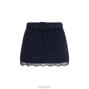 Self Portrait [K68]������Ʈ����Ʈ SC26080PN NAVY ���� �ݹ��� ���´����� ������ ���� Wool Shorts[K68]������Ʈ����Ʈ SC26080PN NAVY ���� �ݹ��� ���´�