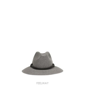 Brunello Cucinelli [K68]���ڷ� ��ġ�ڸ� MCAP90232 C073 ���� ���� ����� �Ӹ��� ����� �Ӹ��� Felt Fe[K68]���ڷ� ��ġ�ڸ� MCAP90232 C073 ���� ���� �����