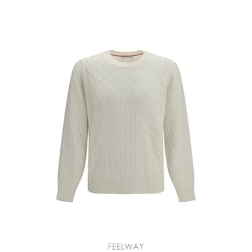 Brunello Cucinelli [K68]���ڷ� ��ġ�ڸ� M22707200 CO312 ���� ��Ʈ ������ ����� Cable knit cash[K68]���ڷ� ��ġ�ڸ� M22707200 CO312 ���� ��Ʈ ����