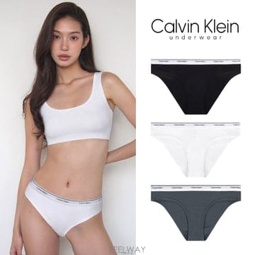 CK 여성 팬티 3장 세트 모달 코튼 속옷 언더웨어 QP3276O-110