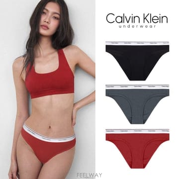 CK 여성 팬티 3장 세트 모달 코튼 속옷 언더웨어 QP3276O-600