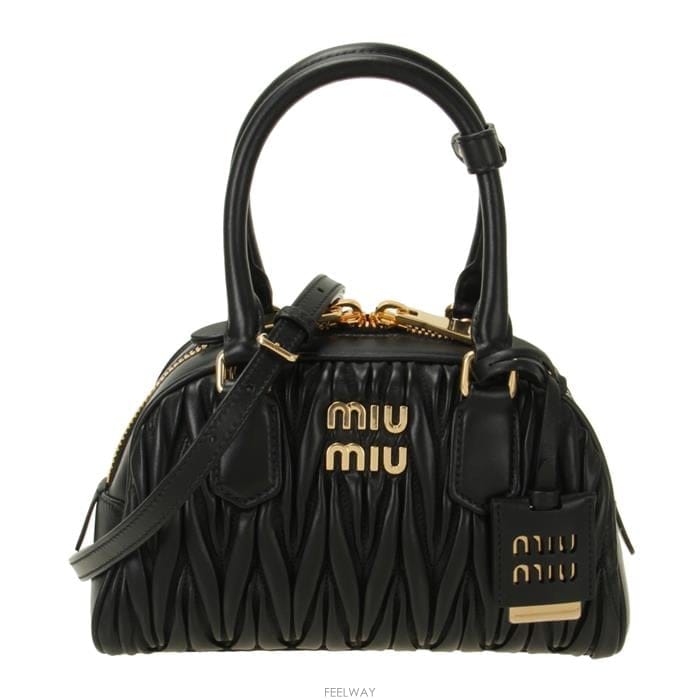 Miu Miu �Ƹ�ī�� ���׶�� ���� ���� �� / 5BB191 AN88 F0002 V OLO�Ƹ�ī�� ���׶�� ���� ���� �� / 5BB191 AN88 F0002 V O