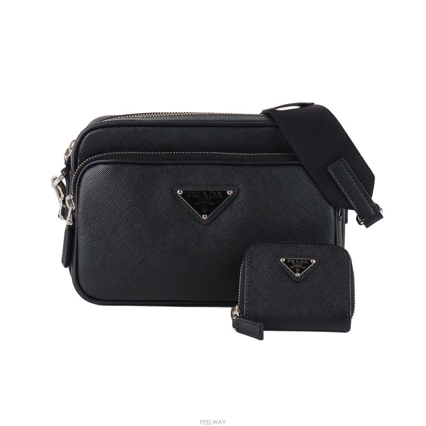 PRADA [�߰���ǰ�ٿ�] ����� �ﰢ�ΰ� ���ǾƳ� ���� ũ�ν��� 2VH170[�߰���ǰ�ٿ�] ����� �ﰢ�ΰ� ���ǾƳ� ���� ũ�ν��� 
