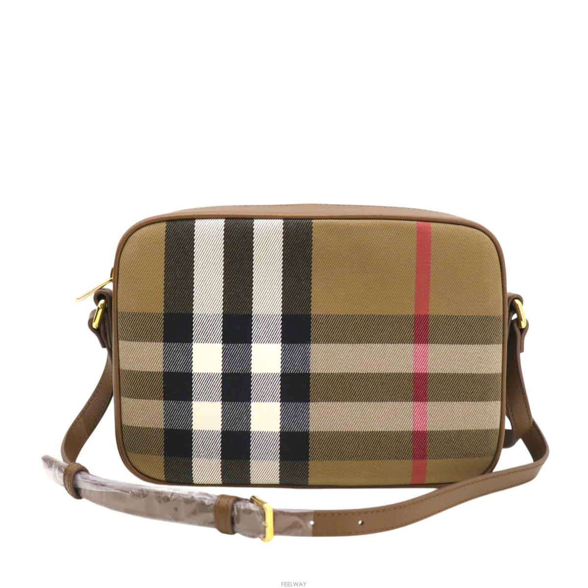Burberry [�����߰���ǰ�ؿ����] ������ üũ ī�޶�� 8084495 ���� A+[�����߰���ǰ�ؿ����] ������ üũ ī�޶�� 8084495 ��