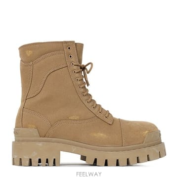 발렌시아가 26FW 브라운 컴뱃 스트라이크 부츠 845015 W2H11 2200