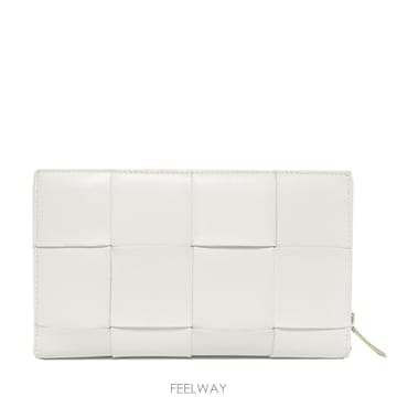 BOTTEGA VENETA카세트 지퍼 어라운드 장지갑 750259-VCQC1-9009
