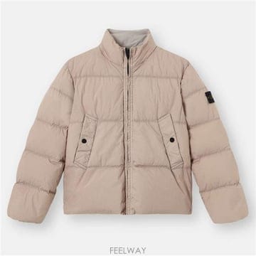 26FW 스톤아일랜드키즈(8/10) 크링클렙스 패딩 더스트그레이