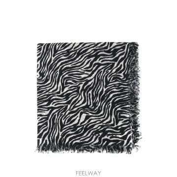 당일배송 이자벨마랑 zebra print frayed scarf