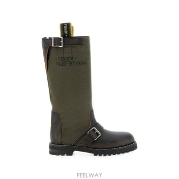 FENDI ���Ϲ�� ��� Commando leather boots���Ϲ�� ��� Commando leather boots