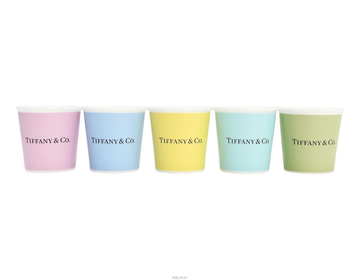 TIFFANY & Co [�׶��ĸ�] Ƽ�ĴϾ��� Ŀ�� �� 5P ��Ƽ 77973[�׶��ĸ�] Ƽ�ĴϾ��� Ŀ�� �� 5P ��Ƽ 77973