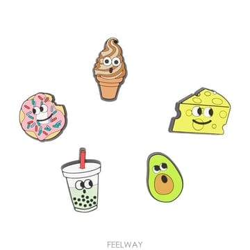 24 S/S 크록스 LIGHTS 업 푸드 FRIENDS 5 팩 JIB B0731457012