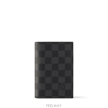 (국내A/S가능) 루이비통 패스포트 커버 다미에 그라피트 캔버스 남성 여권케이스 여권커버 블랙 N64411