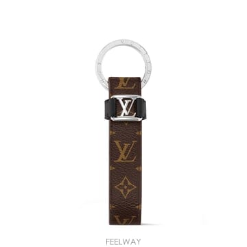 (국내A/S가능) 루이비통 LV 드래곤 카프 레더 남성 키링 키홀더 브라운 M62709