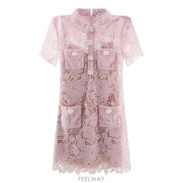 Self Portrait 26FW ���� ��Ʈ����Ʈ ���ǽ� AW26069SAP PINK26FW ���� ��Ʈ����Ʈ ���ǽ� AW26069SAP PINK