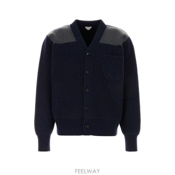 보테가 베네타 가디건 HW WOWS ENGLISH RIB A007L B0442366759