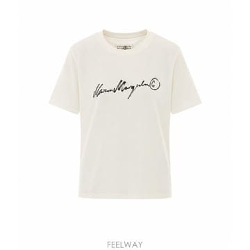 26 F/W MM6 메종 마르지엘라 오버다이 티셔츠 WITH CALL B0012365848