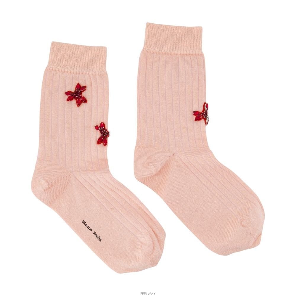 Simone Rocha 26 F/W �ø� �λ� �޸��� ��Ŭ �縻 �ø�� ROCHA ��ũ ��ũ B073233646826 F/W �ø� �λ� �޸��� ��Ŭ �縻 �ø�� ROCHA ��ũ ��