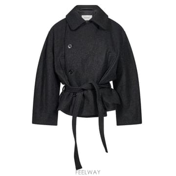 26 F/W 르메르 쇼츠 랩 코트 CO1165LF1700/BK999 B0742323549